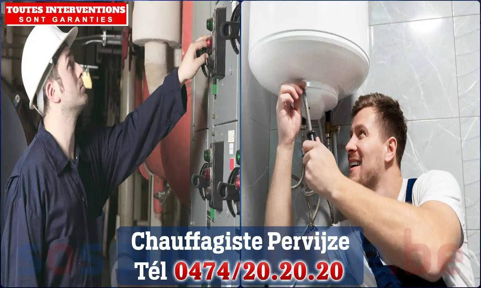 Chauffagiste agréé à Pervijze 8600