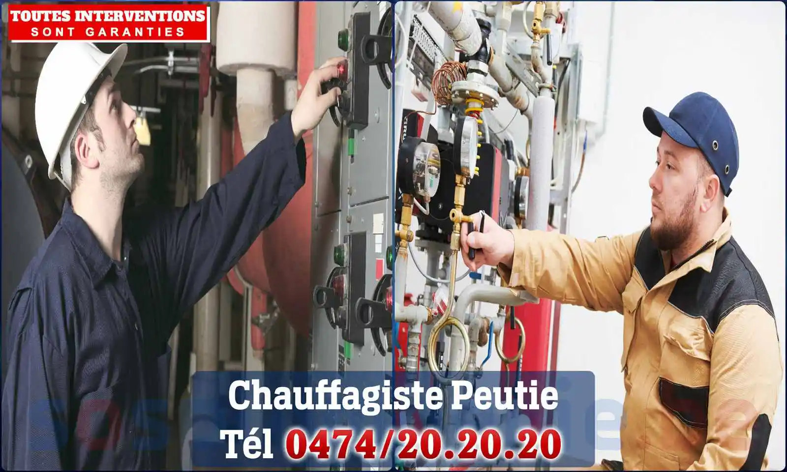 Chauffagiste agréé à Peutie 1800