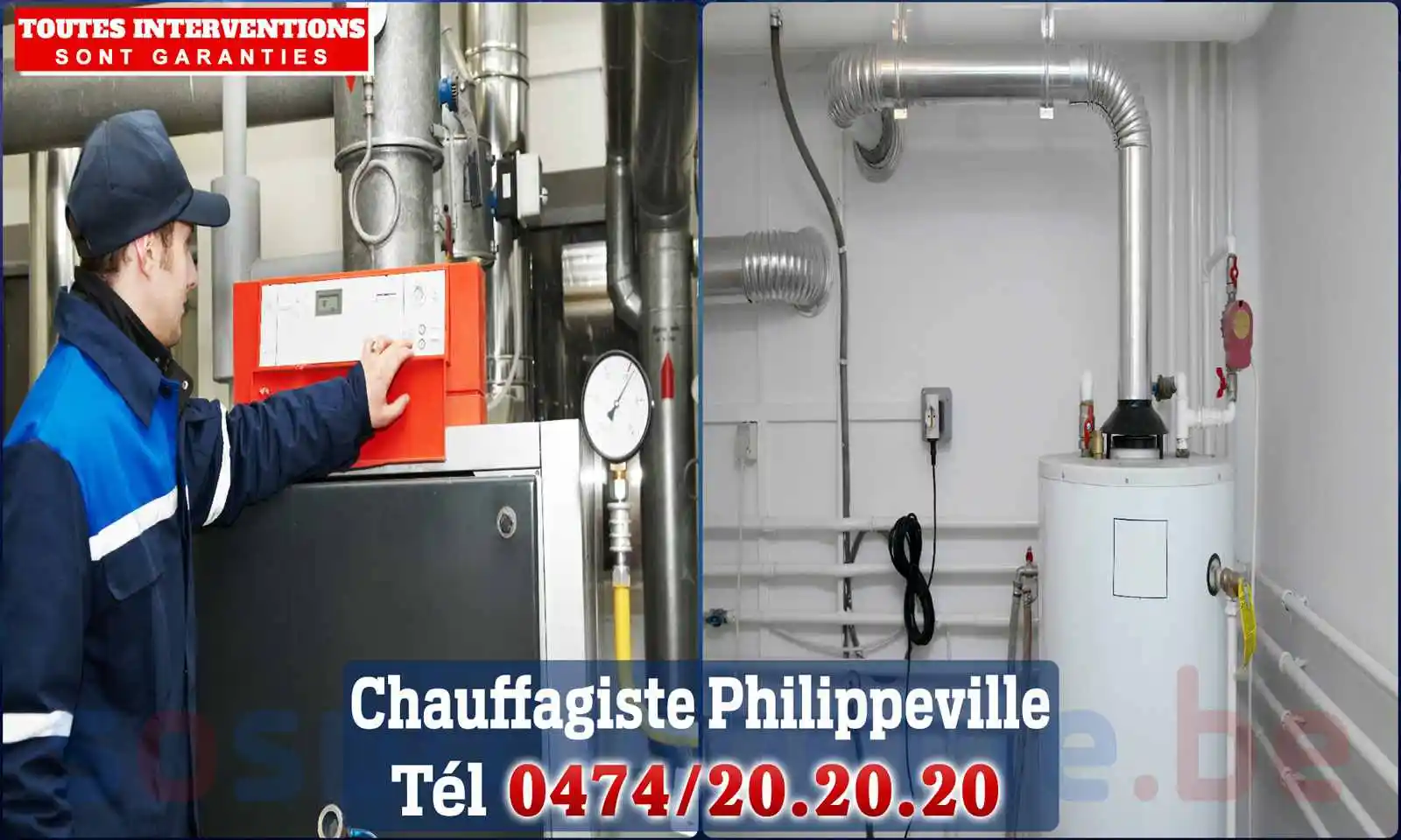 Chauffagiste agréé à Philippeville 5600