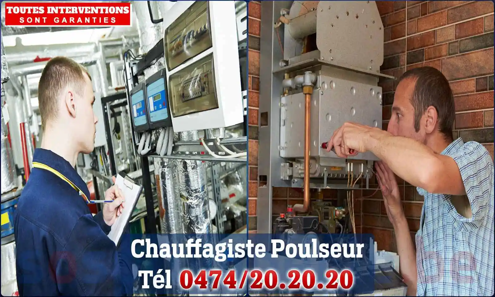Chauffagiste agréé à Poulseur 4171