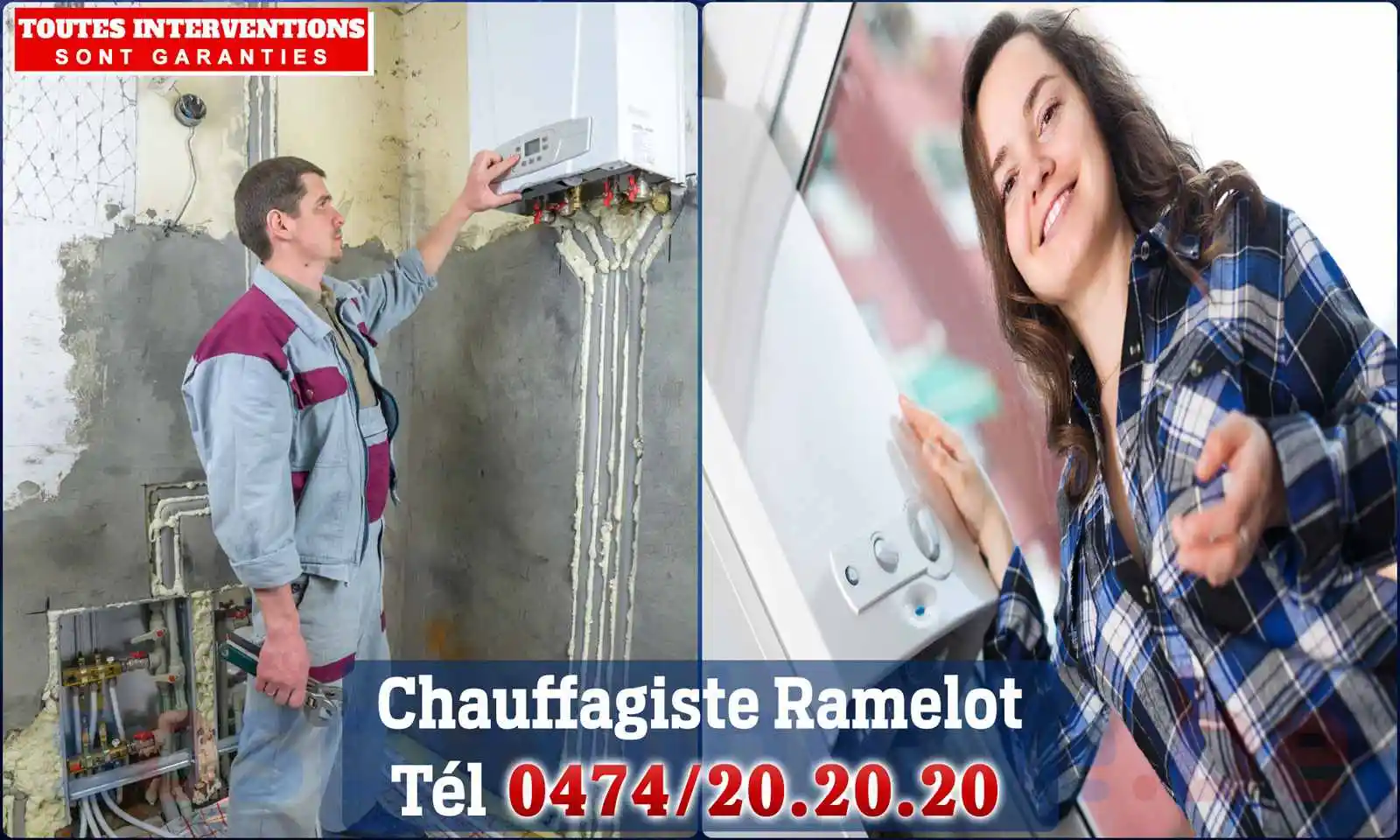 Chauffagiste agréé à Ramelot 4557