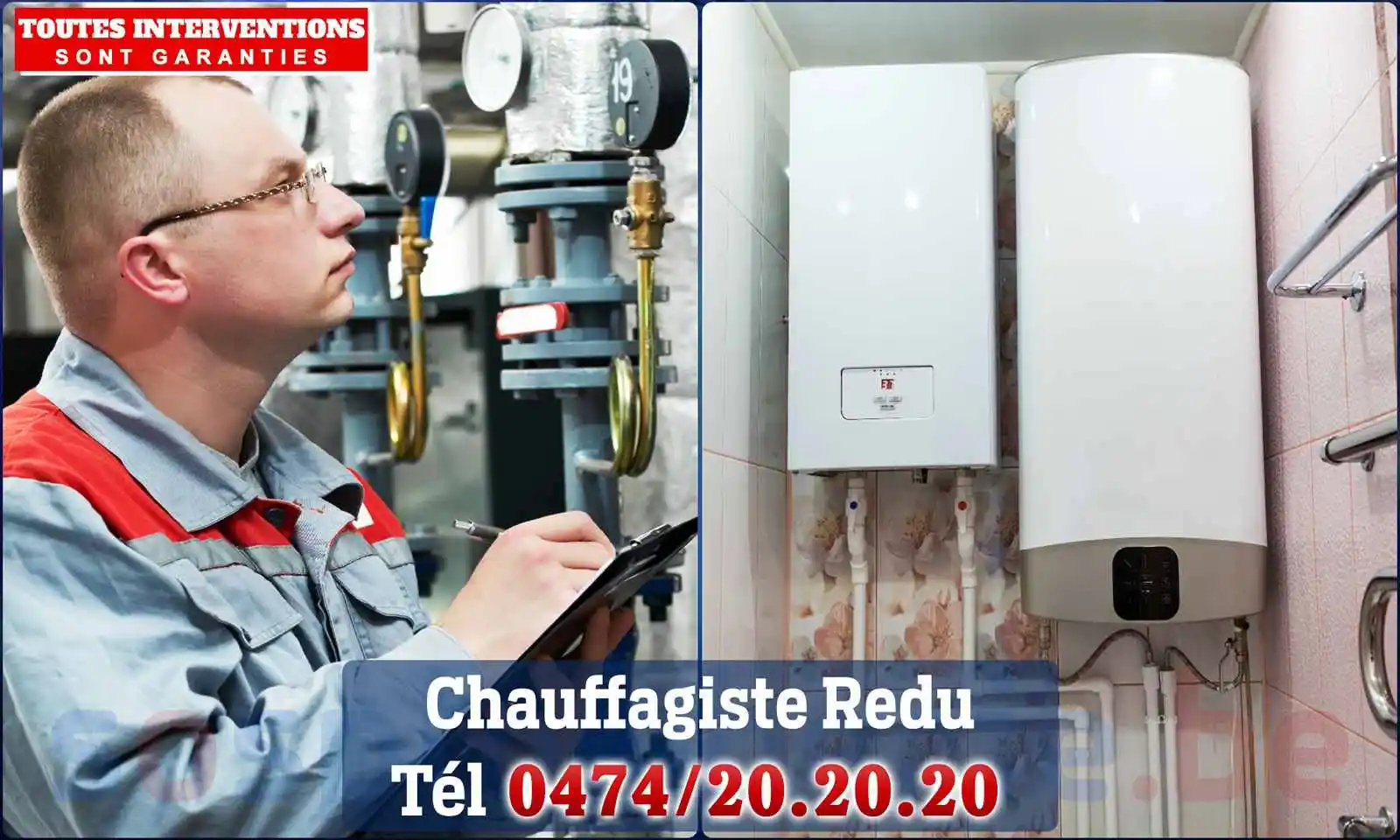 Chauffagiste agréé à Redu 6890