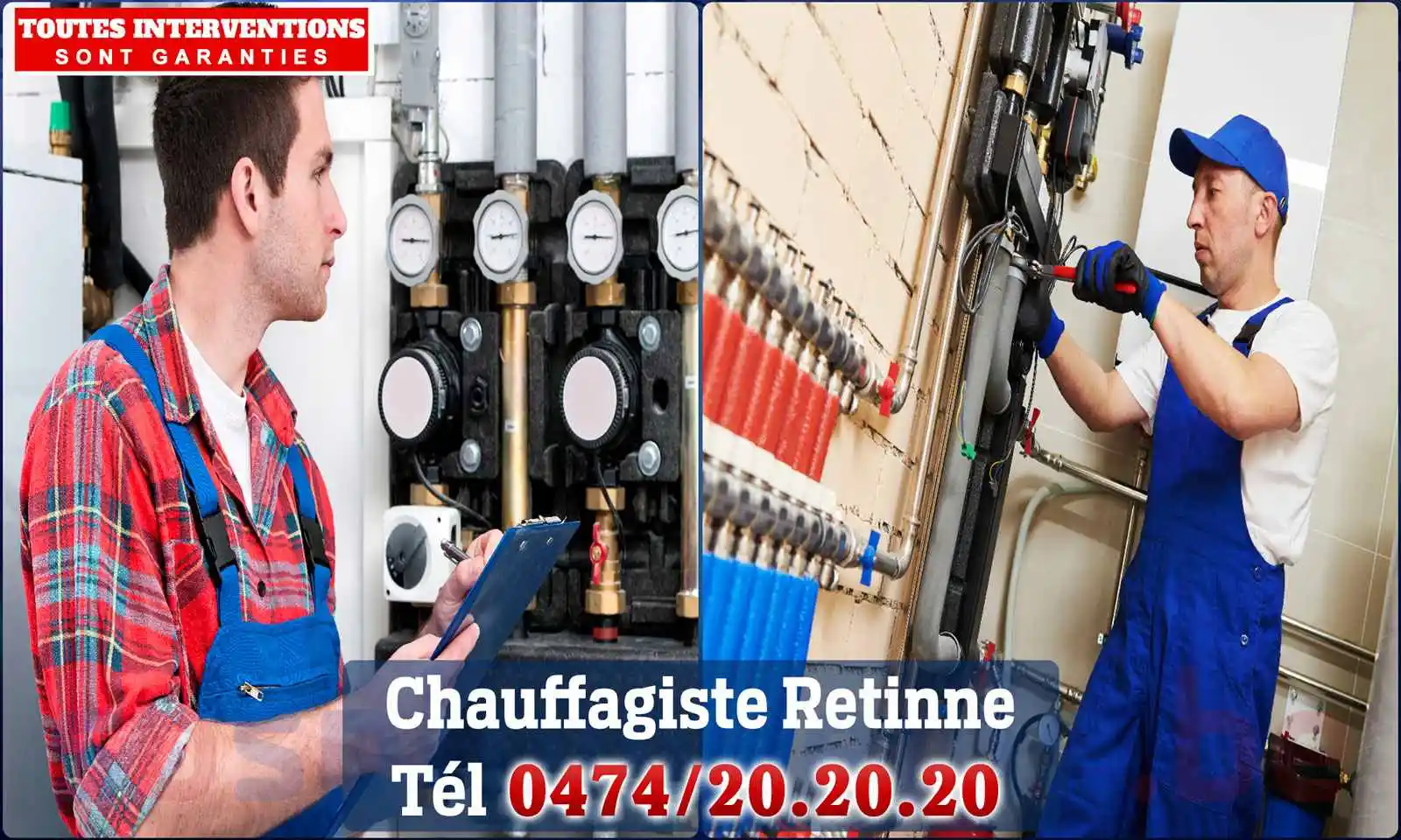 Chauffagiste agréé à Retinne 4621