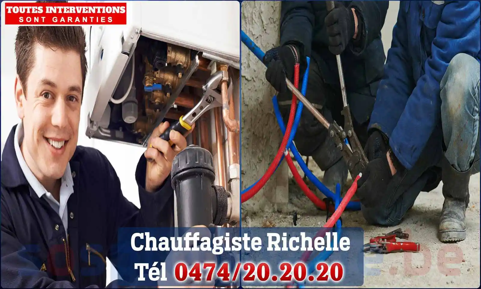 Chauffagiste agréé à Richelle 4600