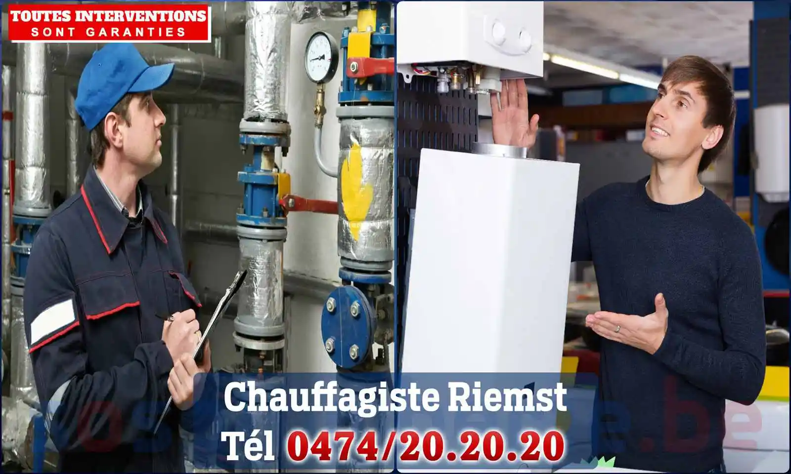 Chauffagiste agréé à Riemst 3770