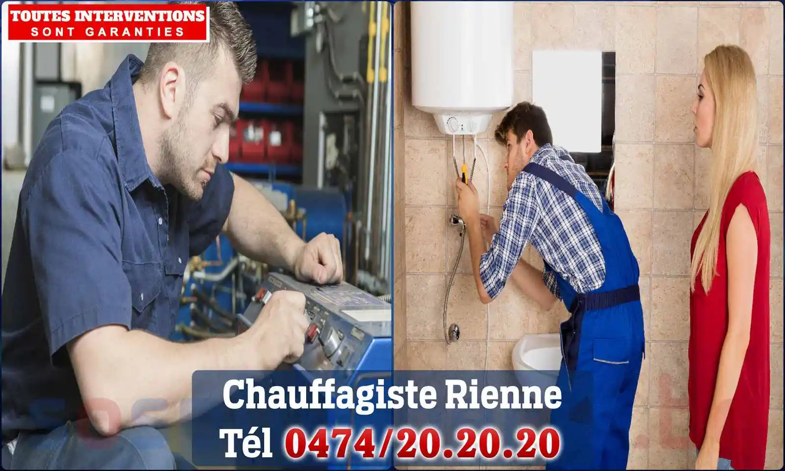 Chauffagiste agréé à Rienne 5575