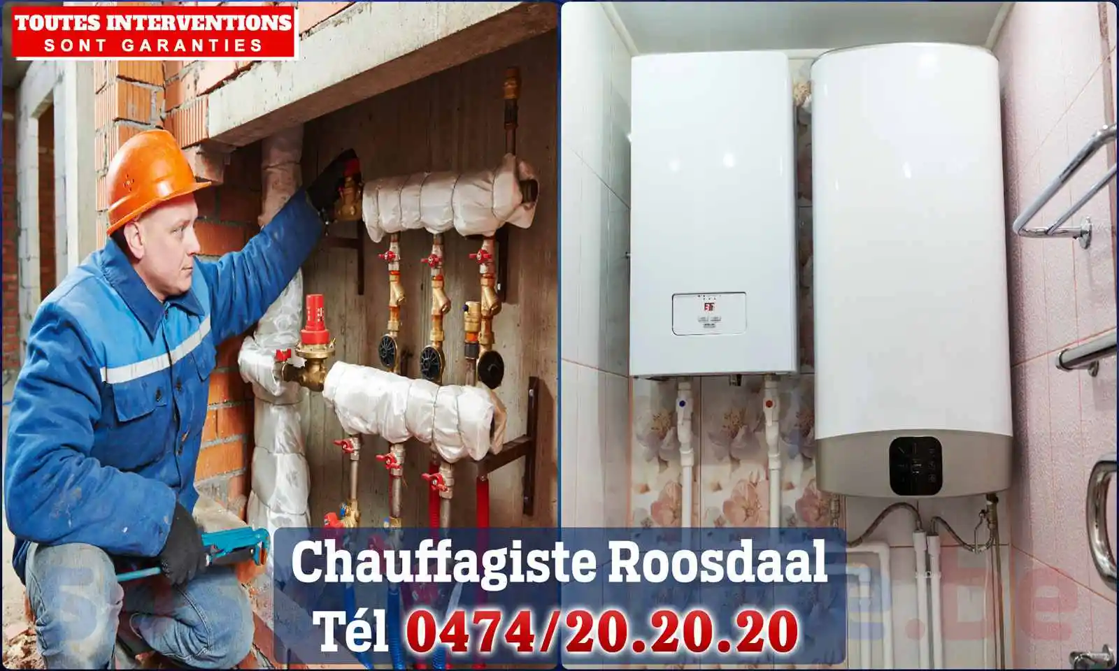 Chauffagiste agréé à Roosdaal 1760