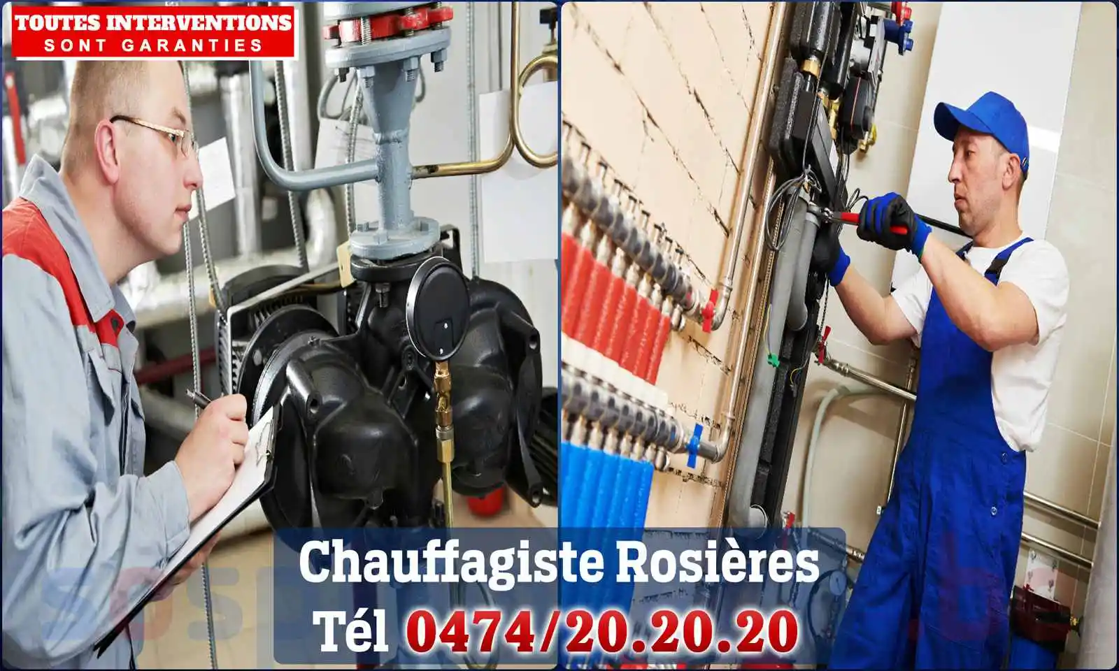Chauffagiste agréé à Rosières 1331