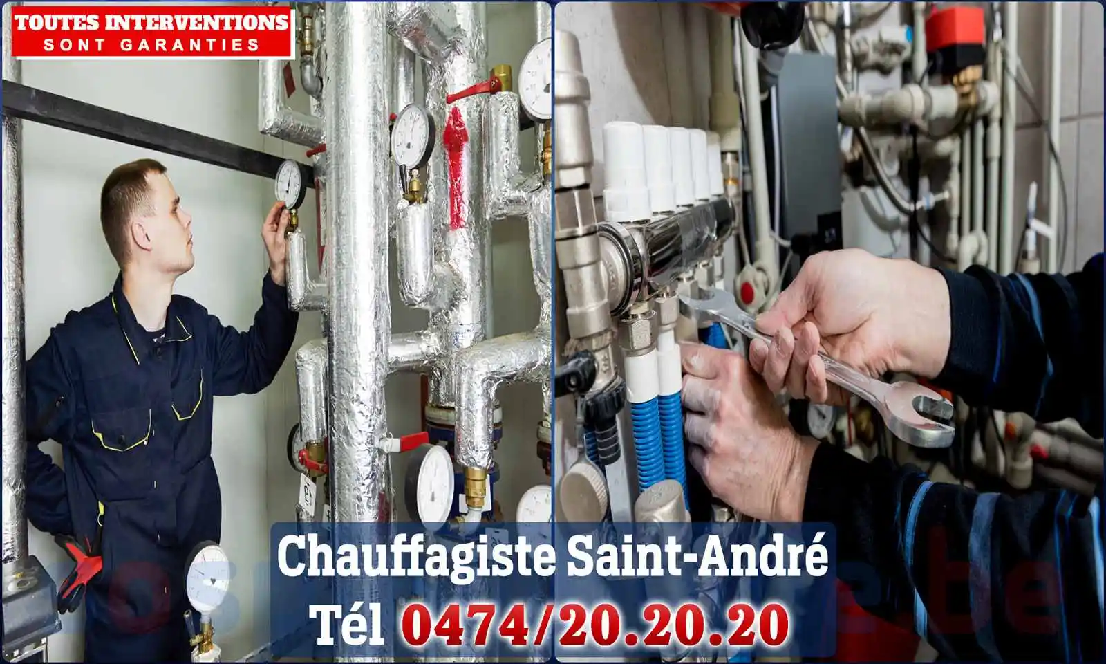 Chauffagiste agréé à Saint-André 4606