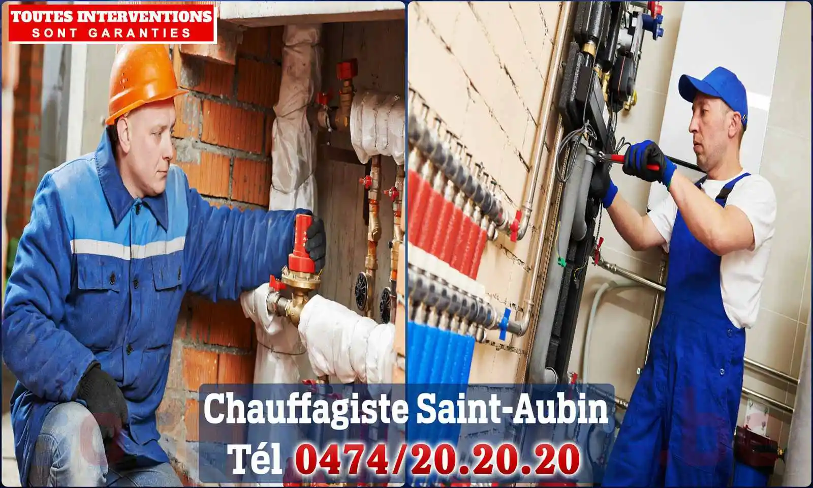 Chauffagiste agréé à Saint-Aubin 5620
