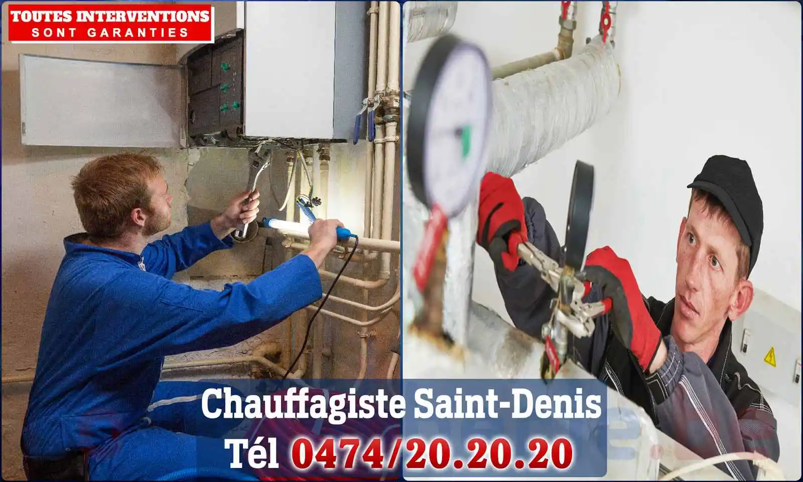 Chauffagiste agréé à Saint-Denis 5081