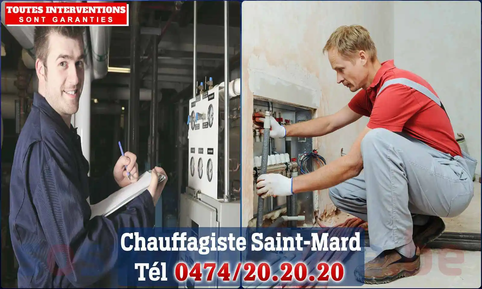Chauffagiste agréé à Saint-Mard 6762