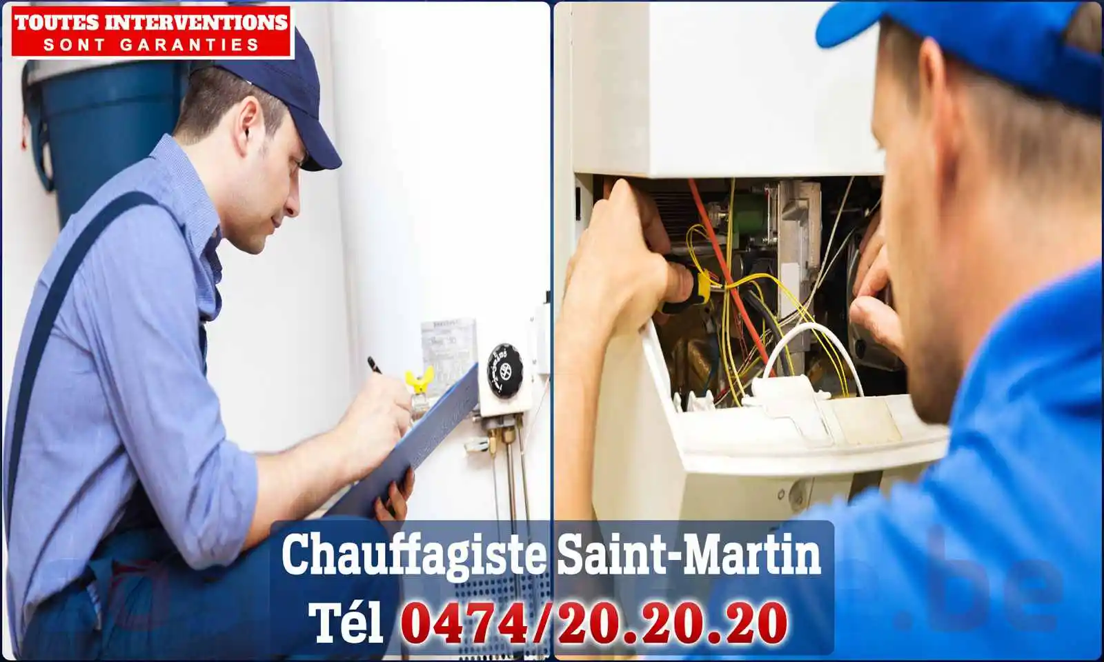 Chauffagiste agréé à Saint-Martin 5190