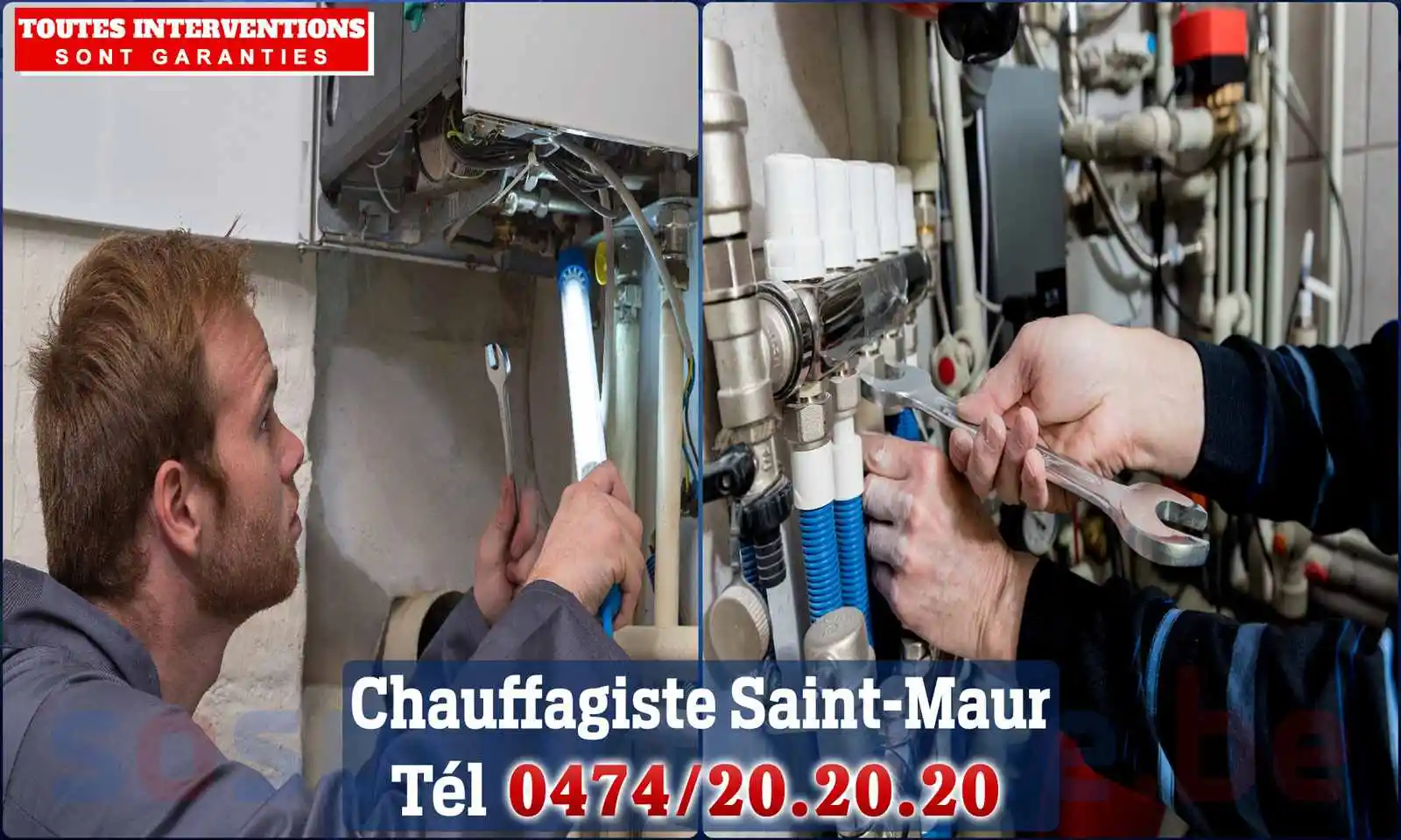 Chauffagiste agréé à Saint-Maur 7500