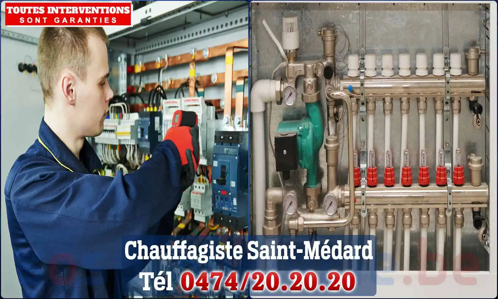 Chauffagiste agréé à Saint-Médard 6887