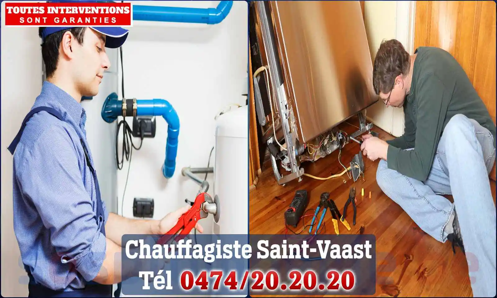 Chauffagiste agréé à Saint-Vaast 7100