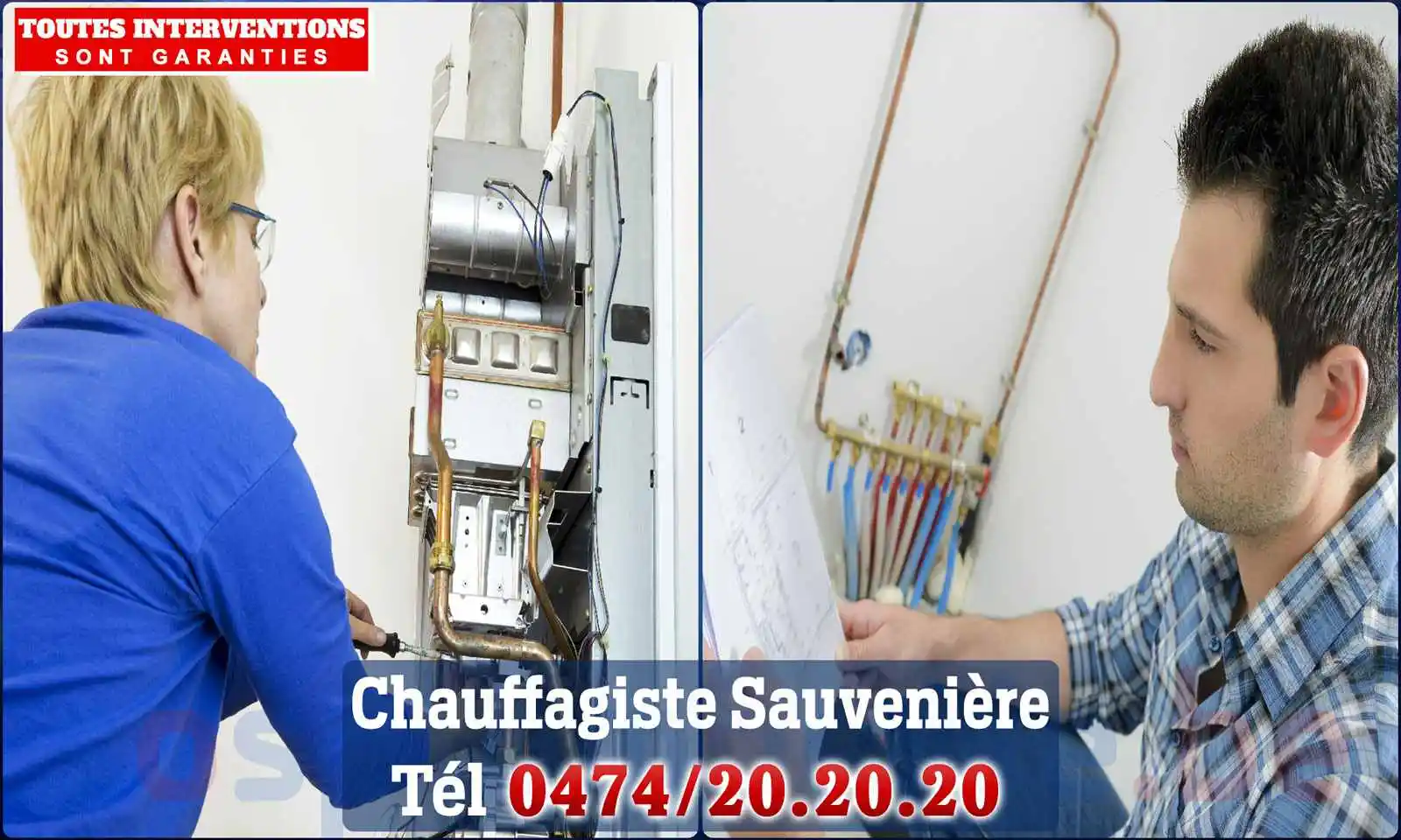 Chauffagiste agréé à Sauvenière 5030