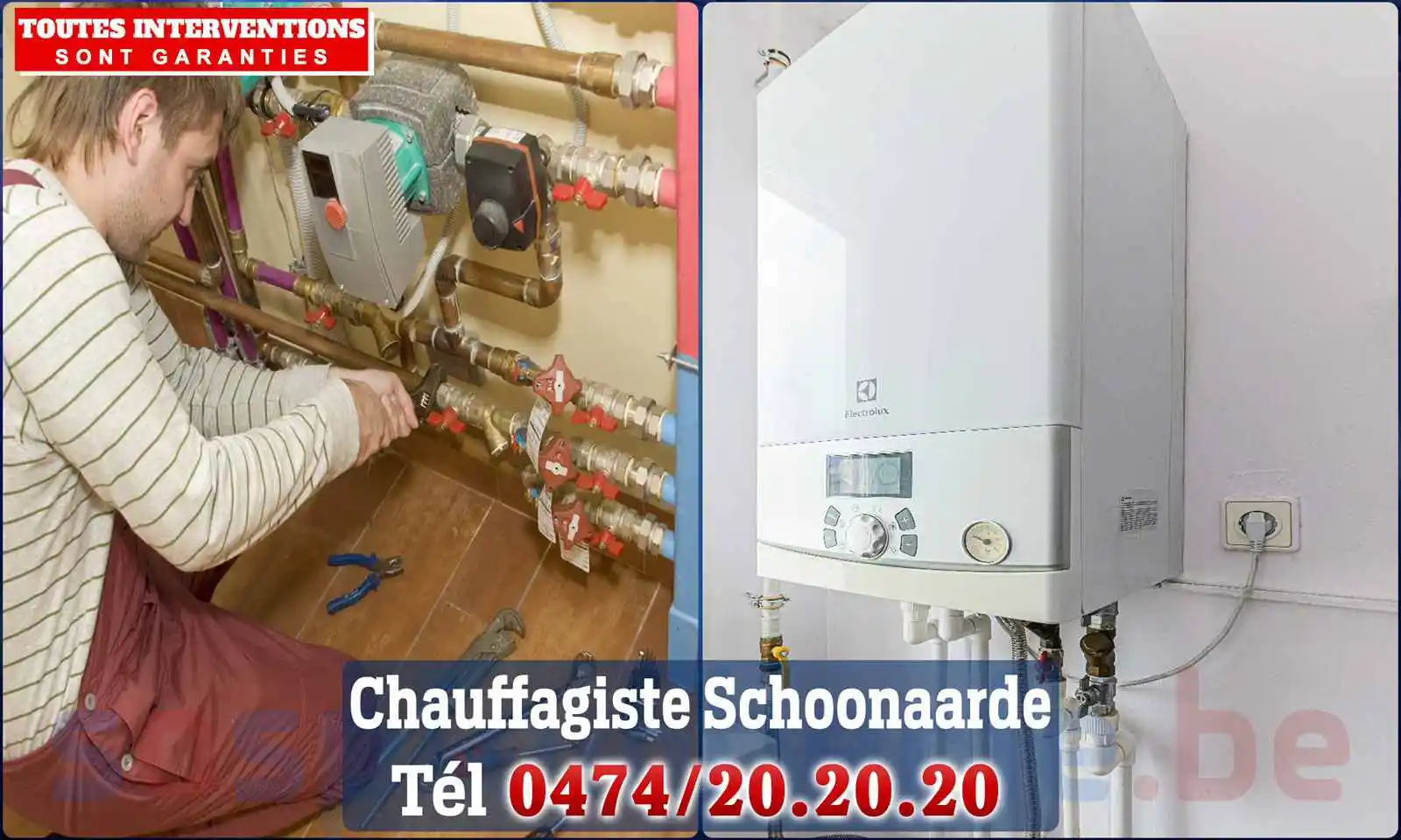 Chauffagiste agréé à Schoonaarde 9200