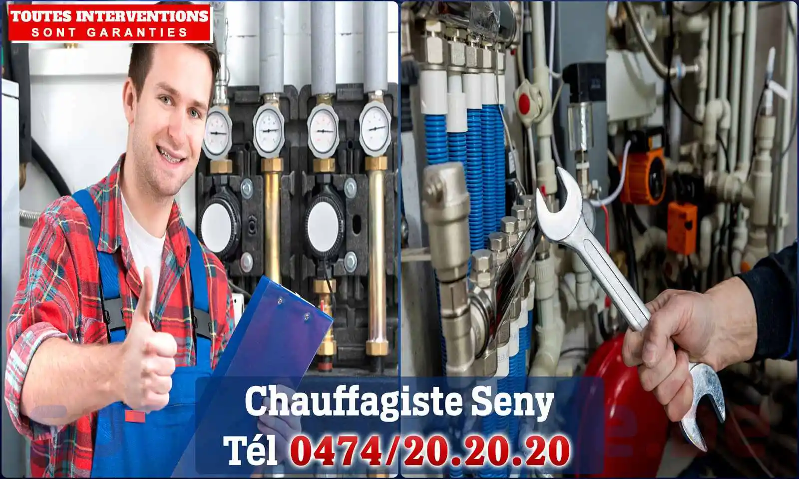 Chauffagiste agréé à Seny 4557