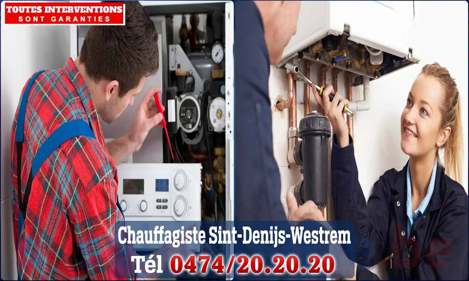 Chauffagiste agréé à Sint-Denijs-Westrem 9051