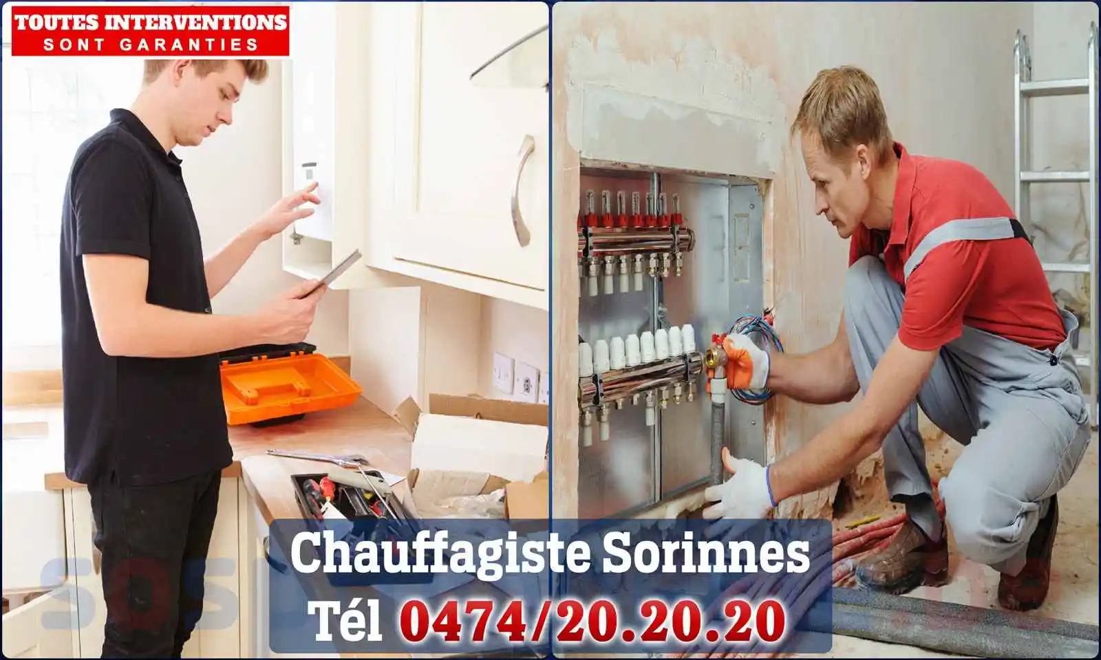 Chauffagiste agréé à Sorinnes 5503