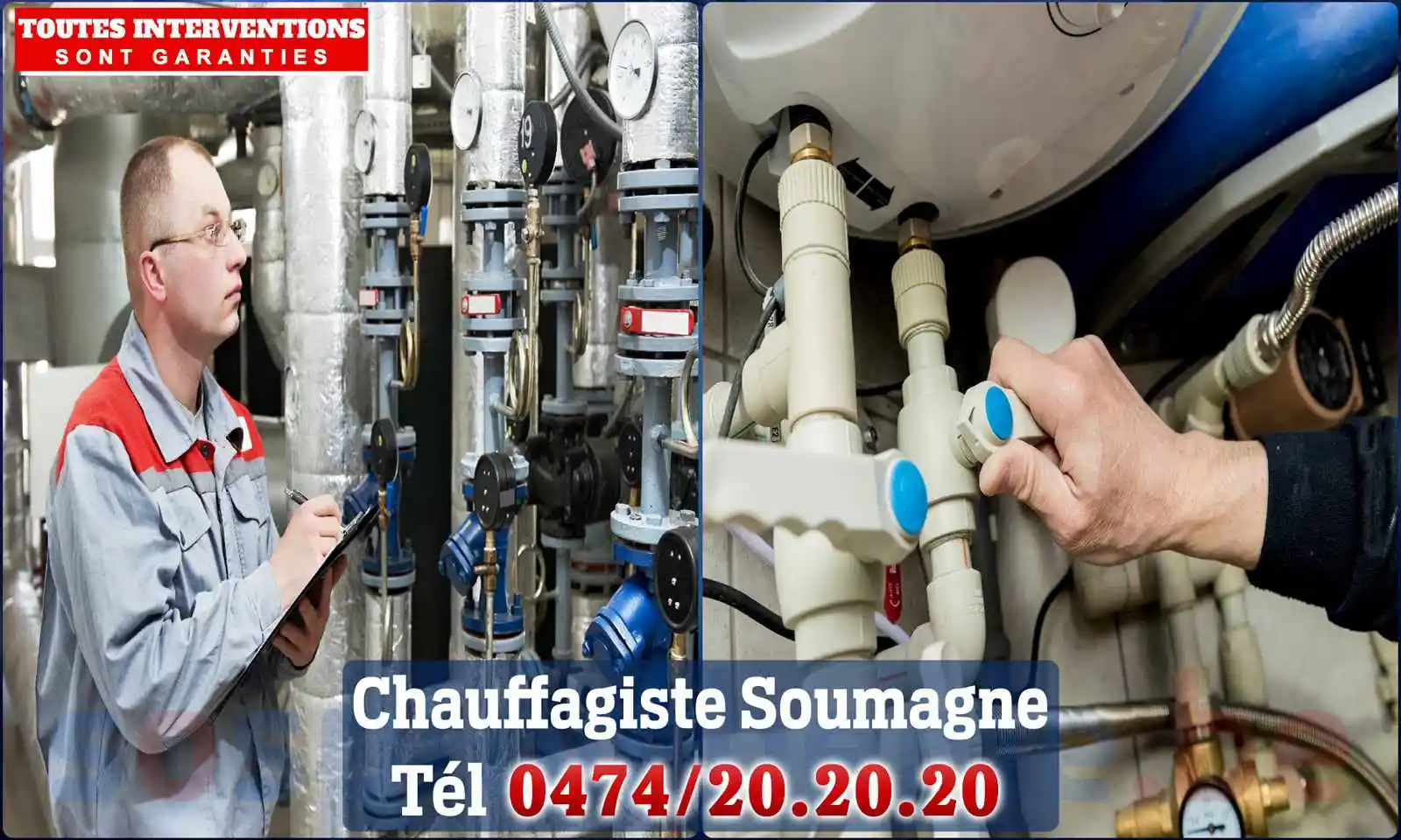 Chauffagiste agréé à Soumagne 4630