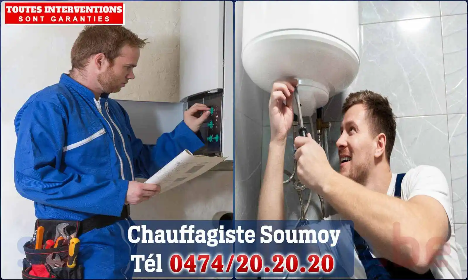 Chauffagiste agréé à Soumoy 5630