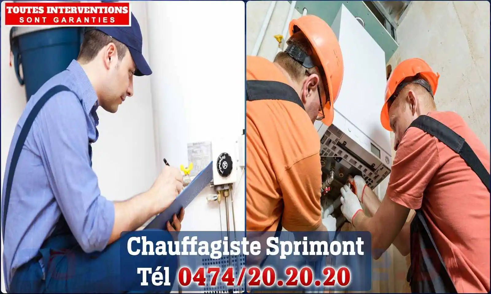Chauffagiste agréé à Sprimont 4140
