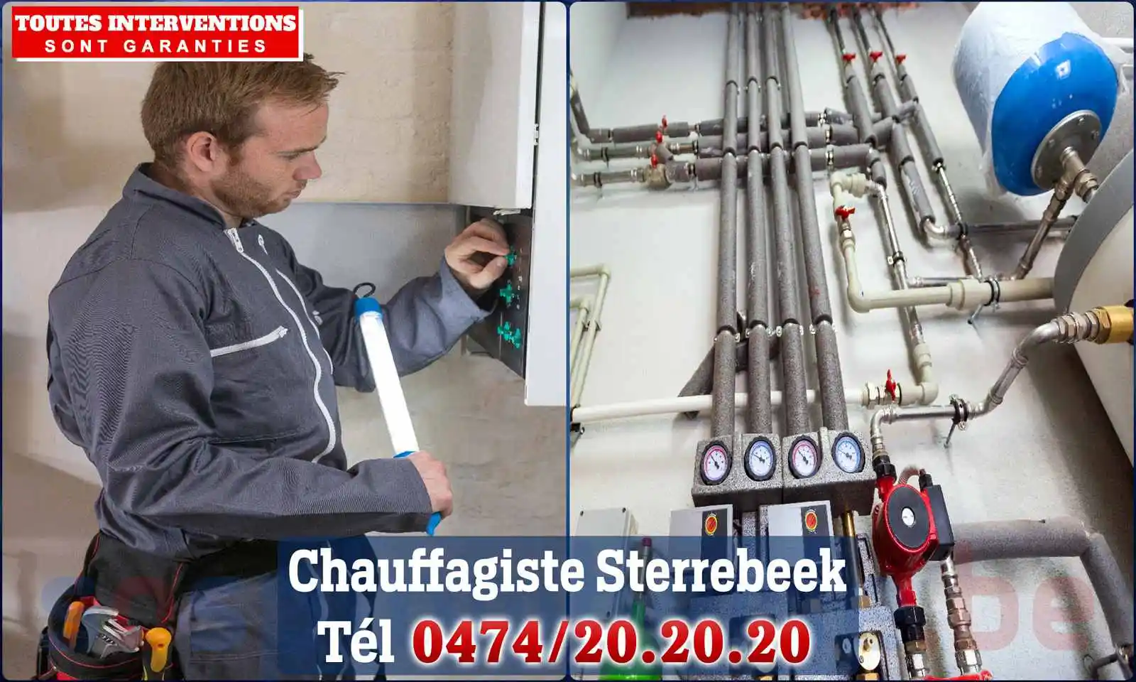 Chauffagiste agréé à Sterrebeek 1933