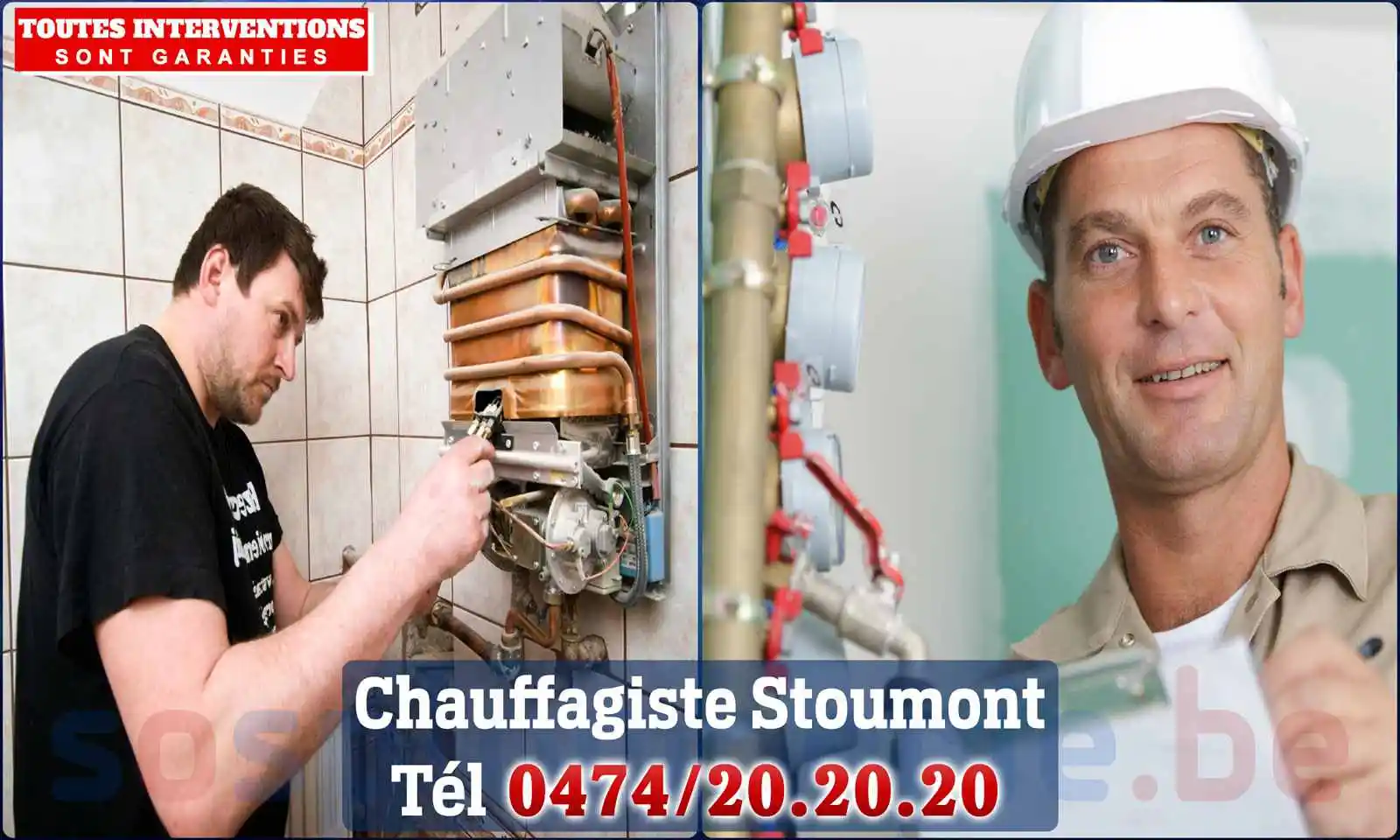 Chauffagiste agréé à Stoumont 4987