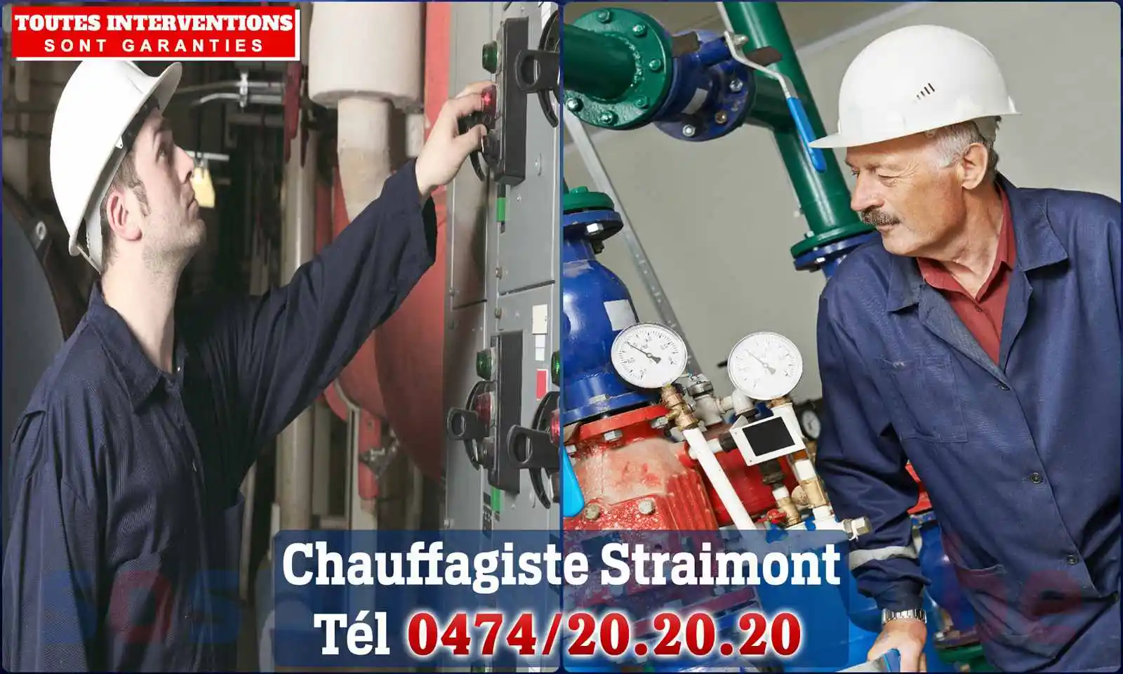 Chauffagiste agréé à Straimont 6887