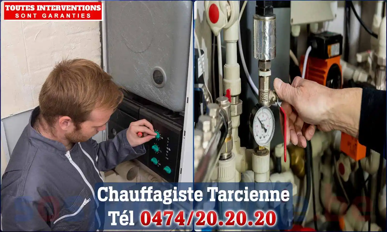 Chauffagiste agréé à Tarcienne 5651