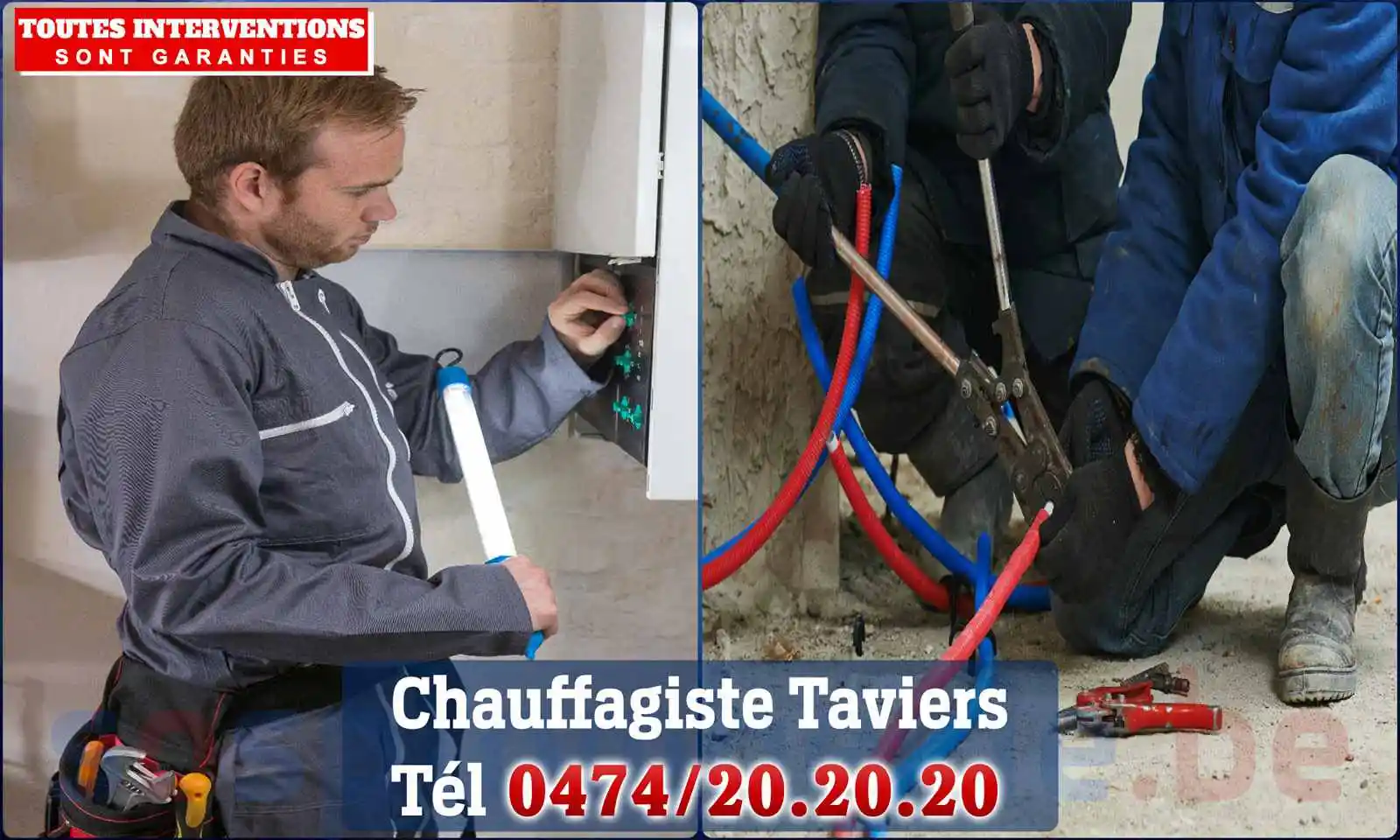 Chauffagiste agréé à Taviers 5310