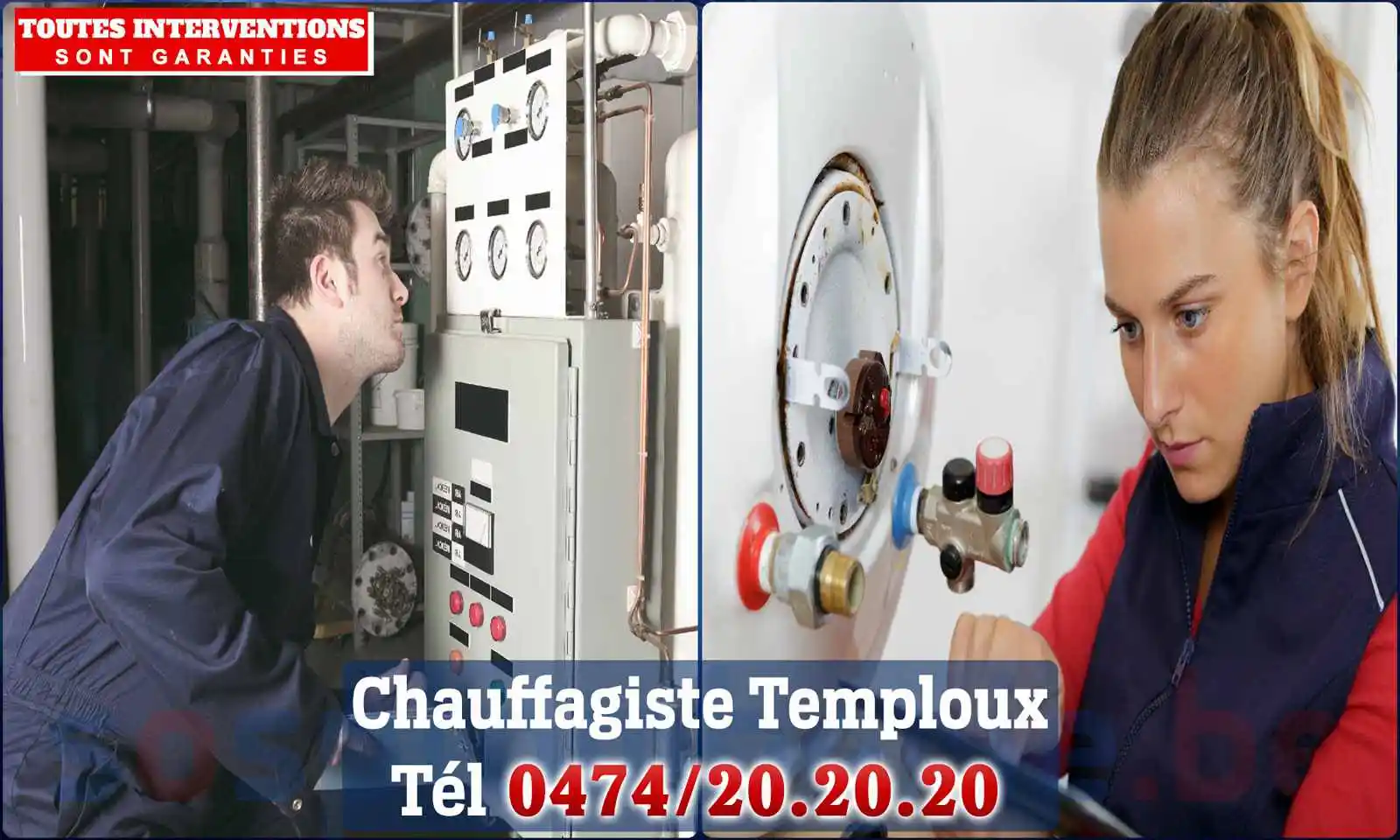 Chauffagiste agréé à Temploux 5020