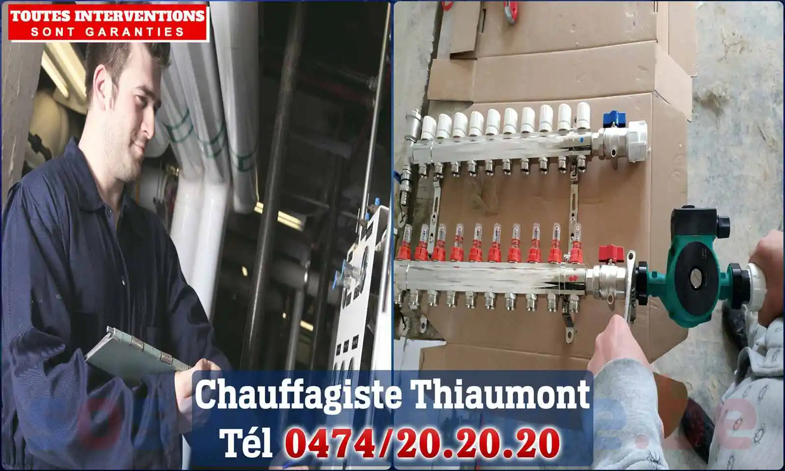 Chauffagiste agréé à Thiaumont 6717