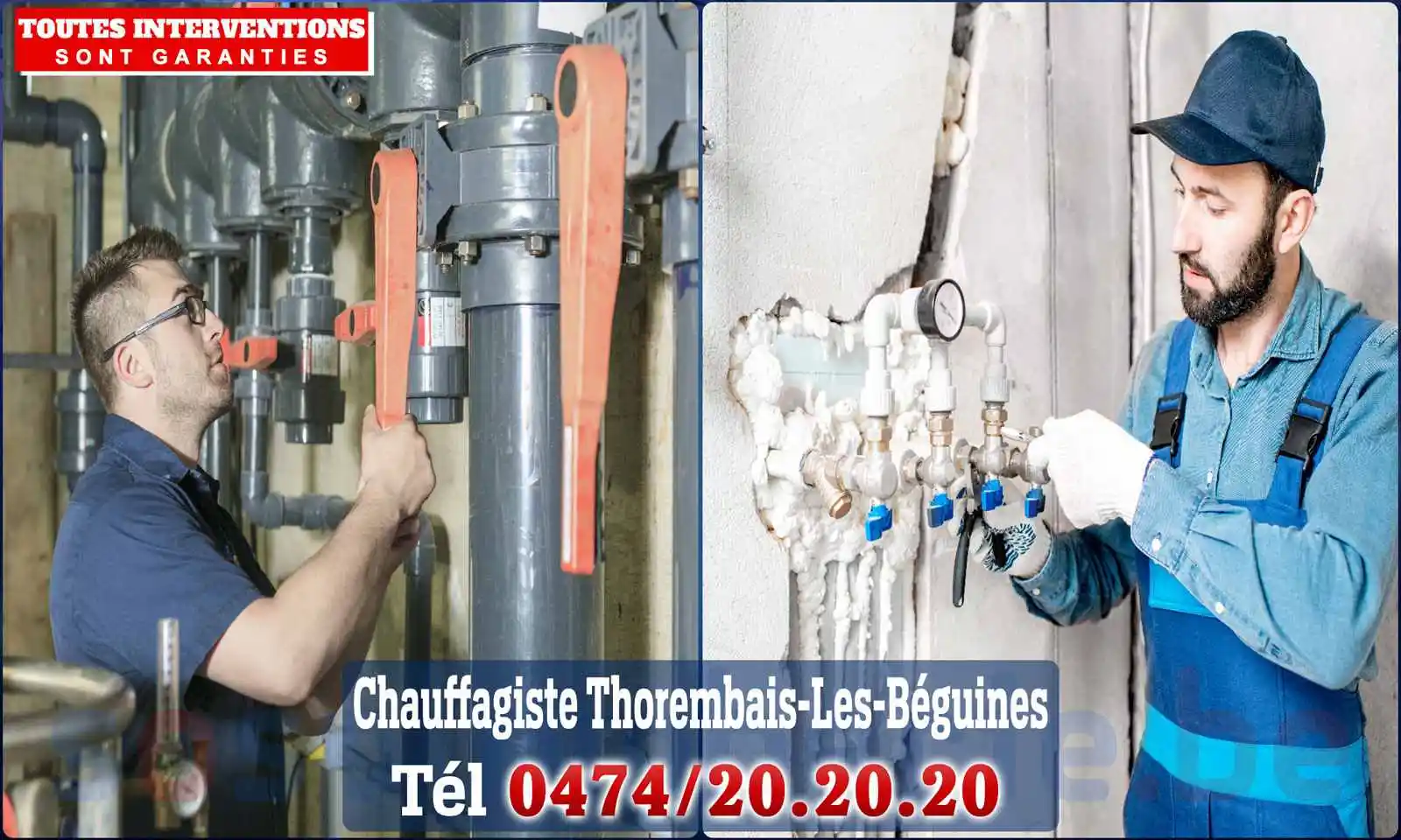 Chauffagiste agréé à Thorembais-les-Béguines 1360