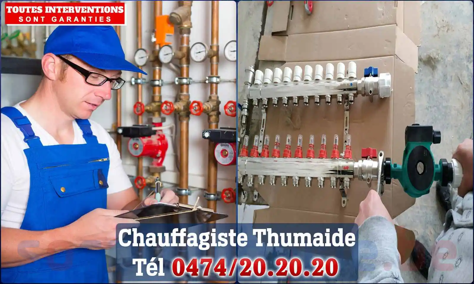Chauffagiste agréé à Thumaide 7971