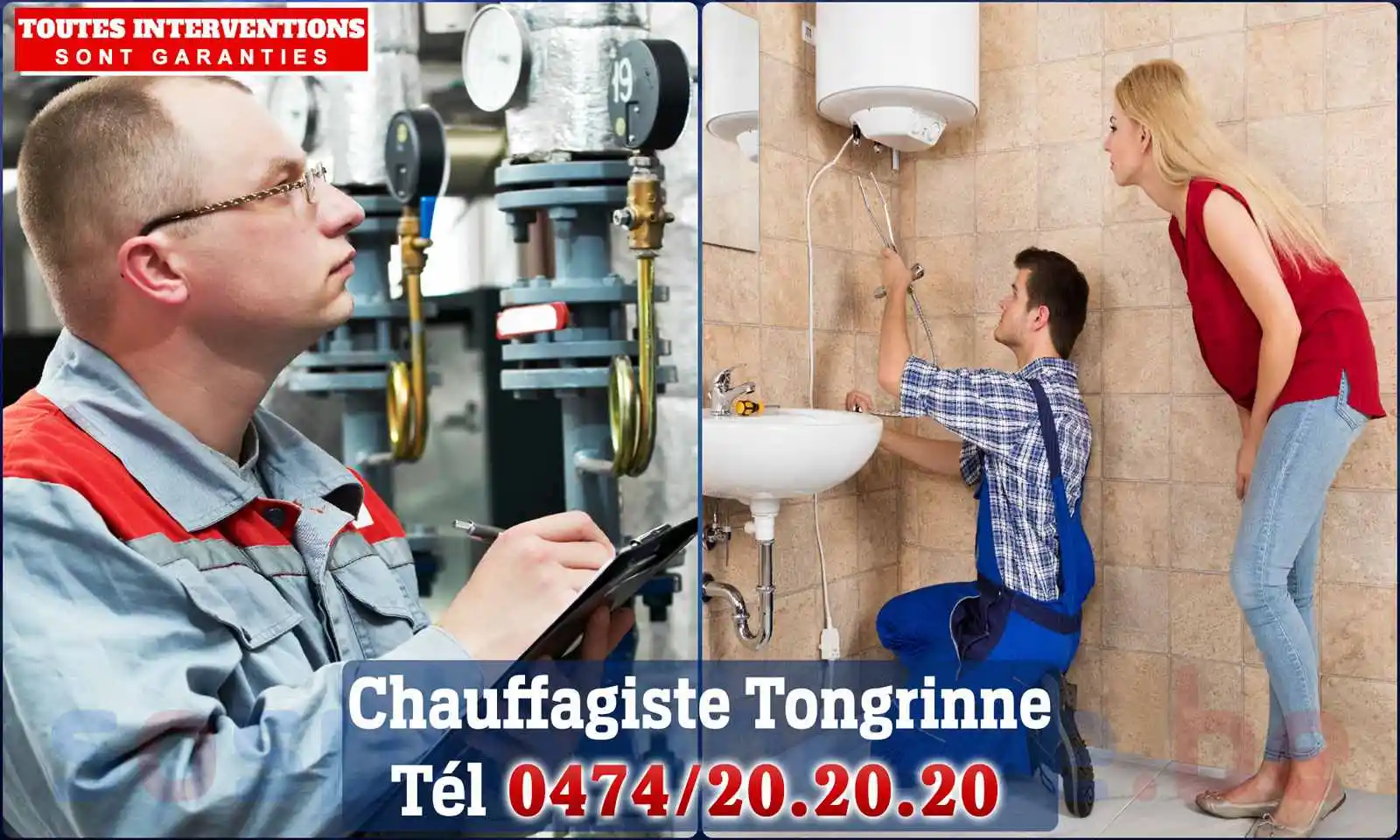 Chauffagiste agréé à Tongrinne 5140