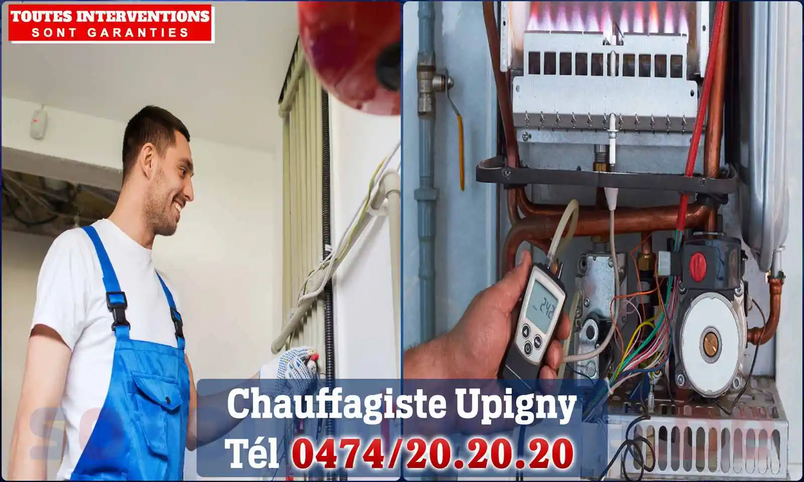 Chauffagiste agréé à Upigny 5310