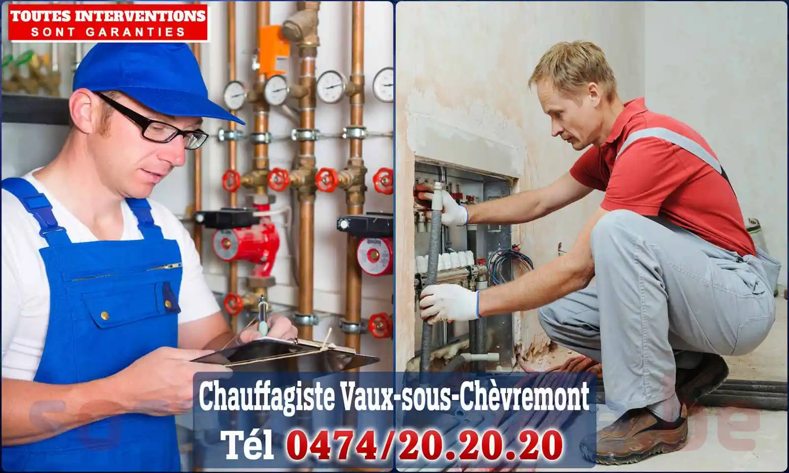 Chauffagiste agréé à Vaux-sous-Chèvremont 4051