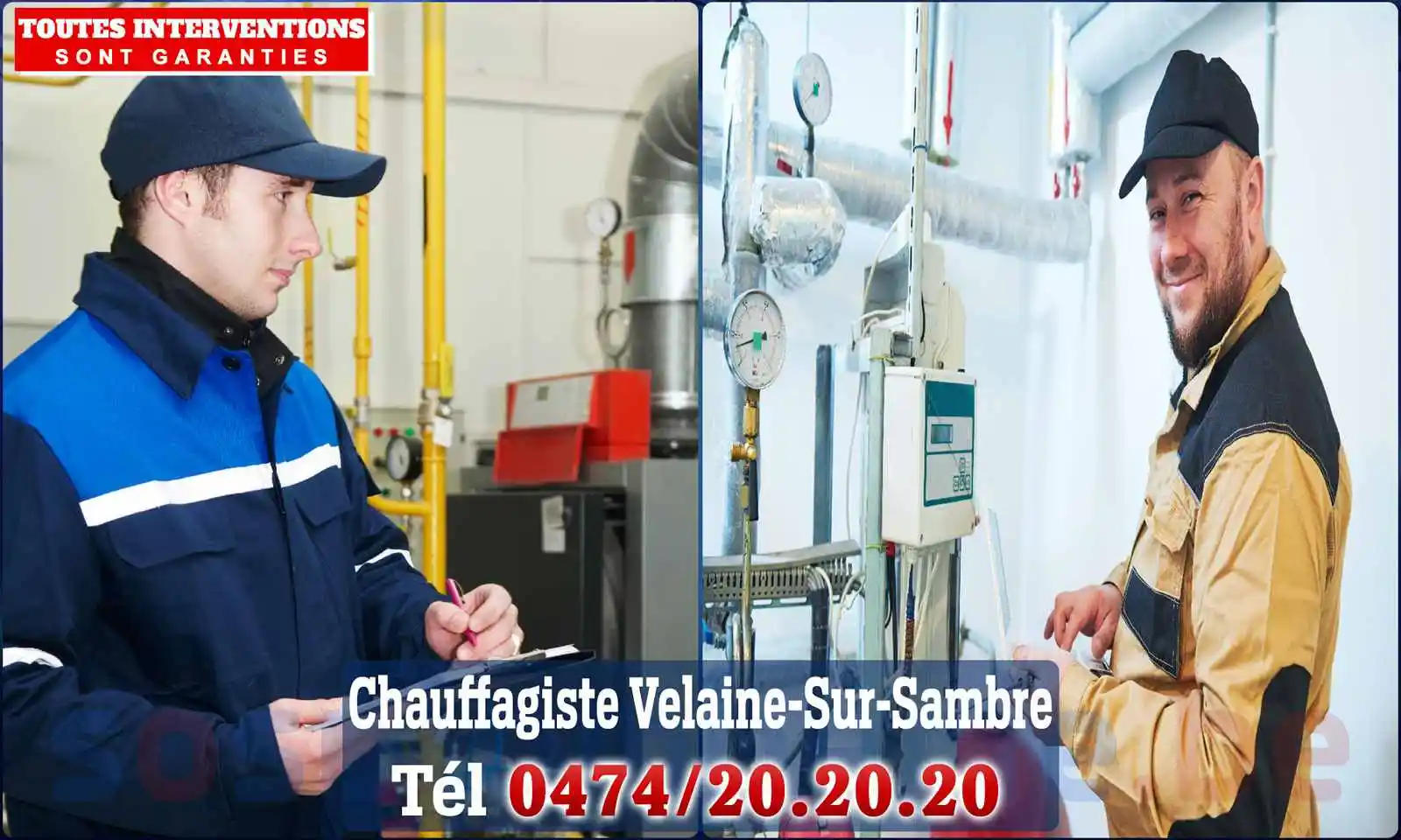 Chauffagiste agréé à Velaine-sur-Sambre 5060
