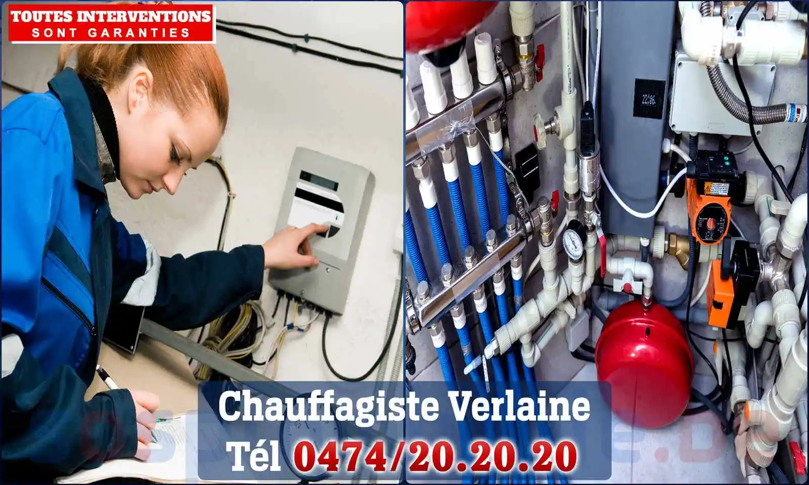 Chauffagiste agréé à Verlaine 4537