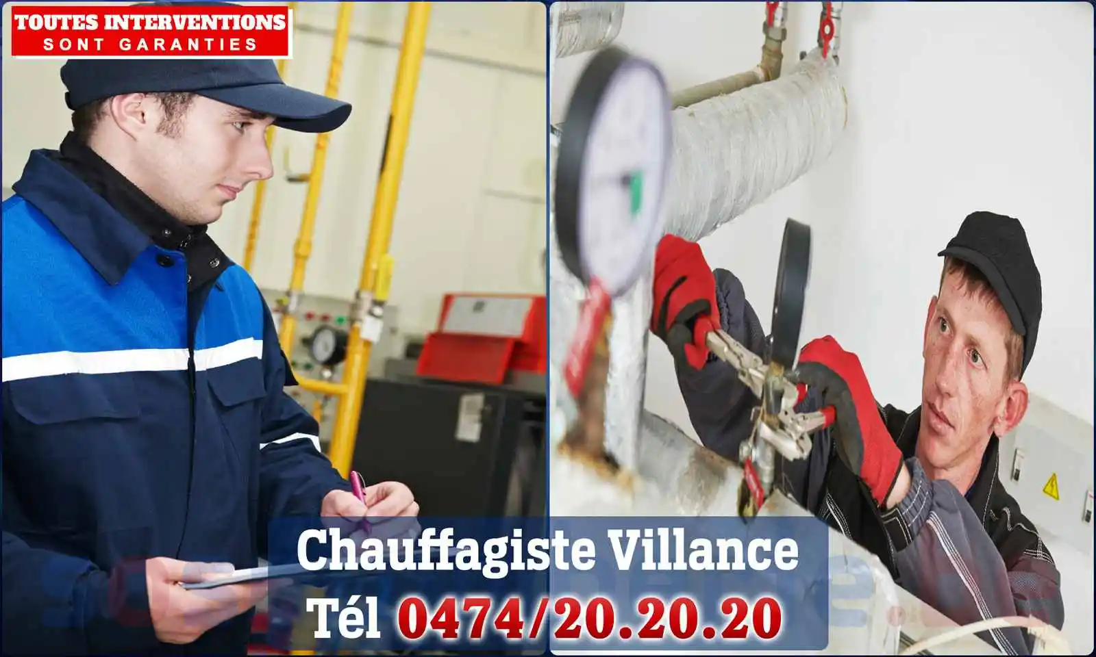 Chauffagiste agréé à Villance 6890