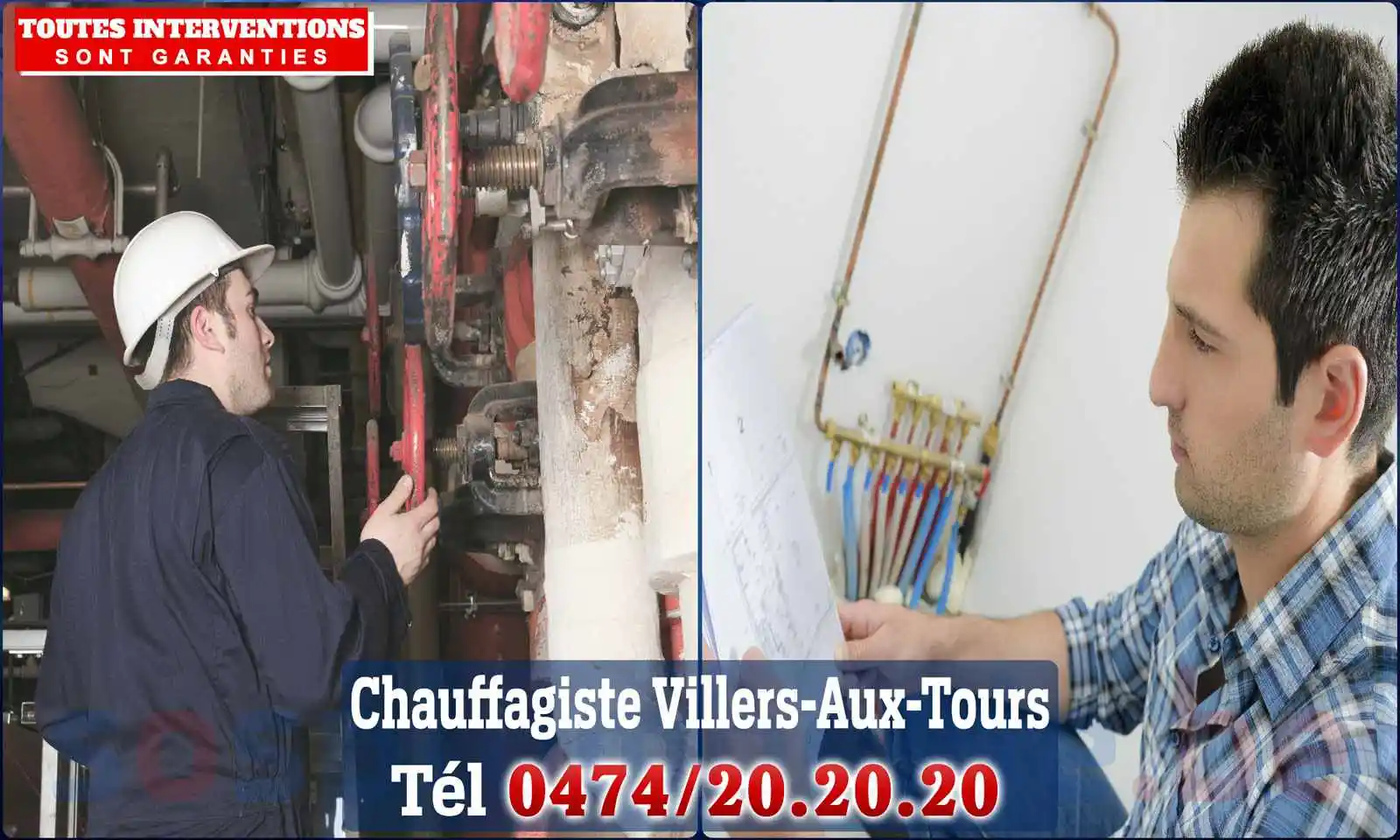 Chauffagiste agréé à Villers-aux-Tours 4161