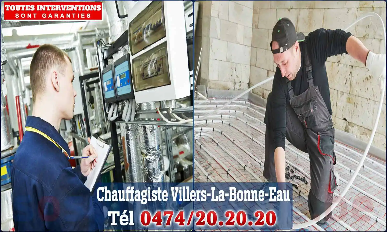 Chauffagiste agréé à Villers-la-Bonne-Eau 6600