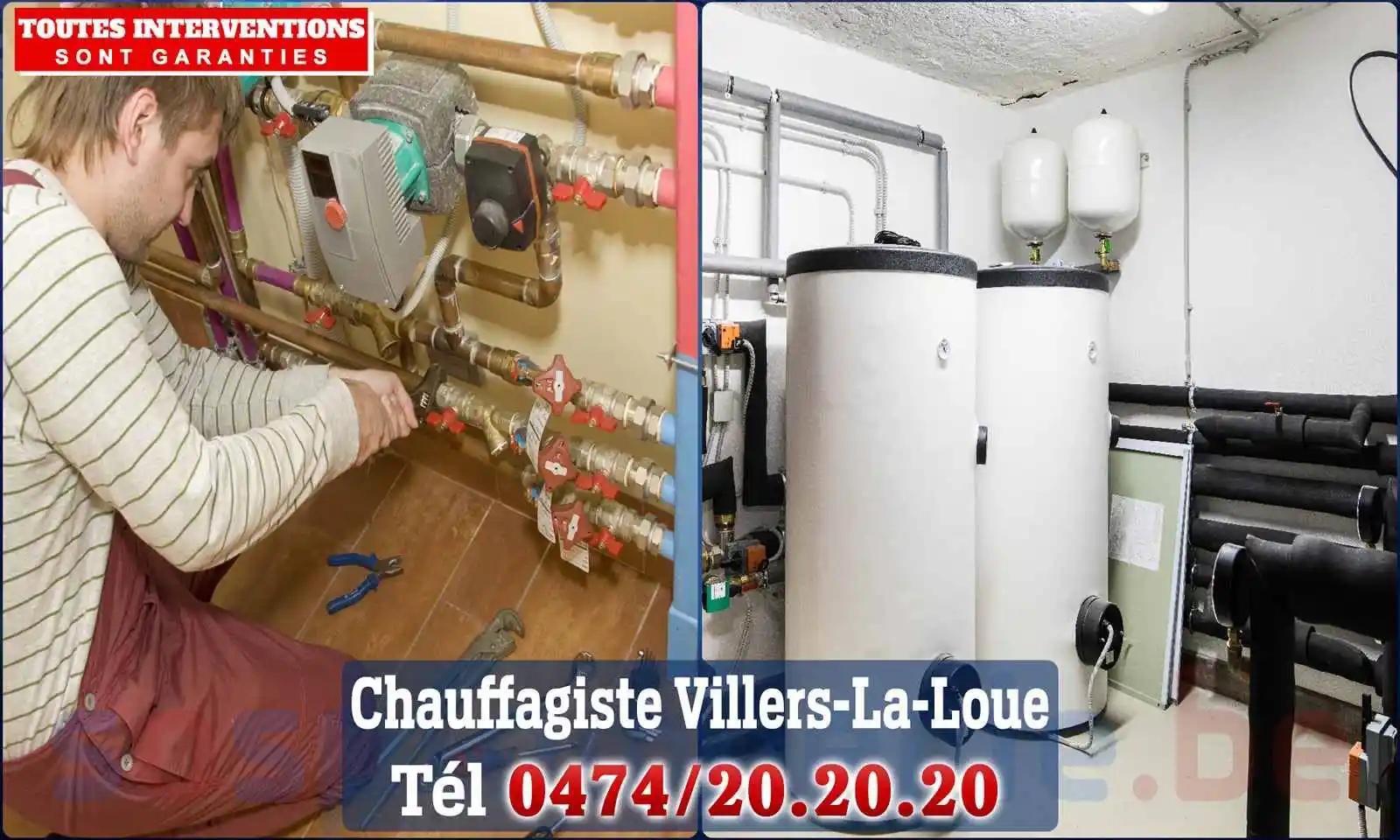 Chauffagiste agréé à Villers-la-Loue 6769