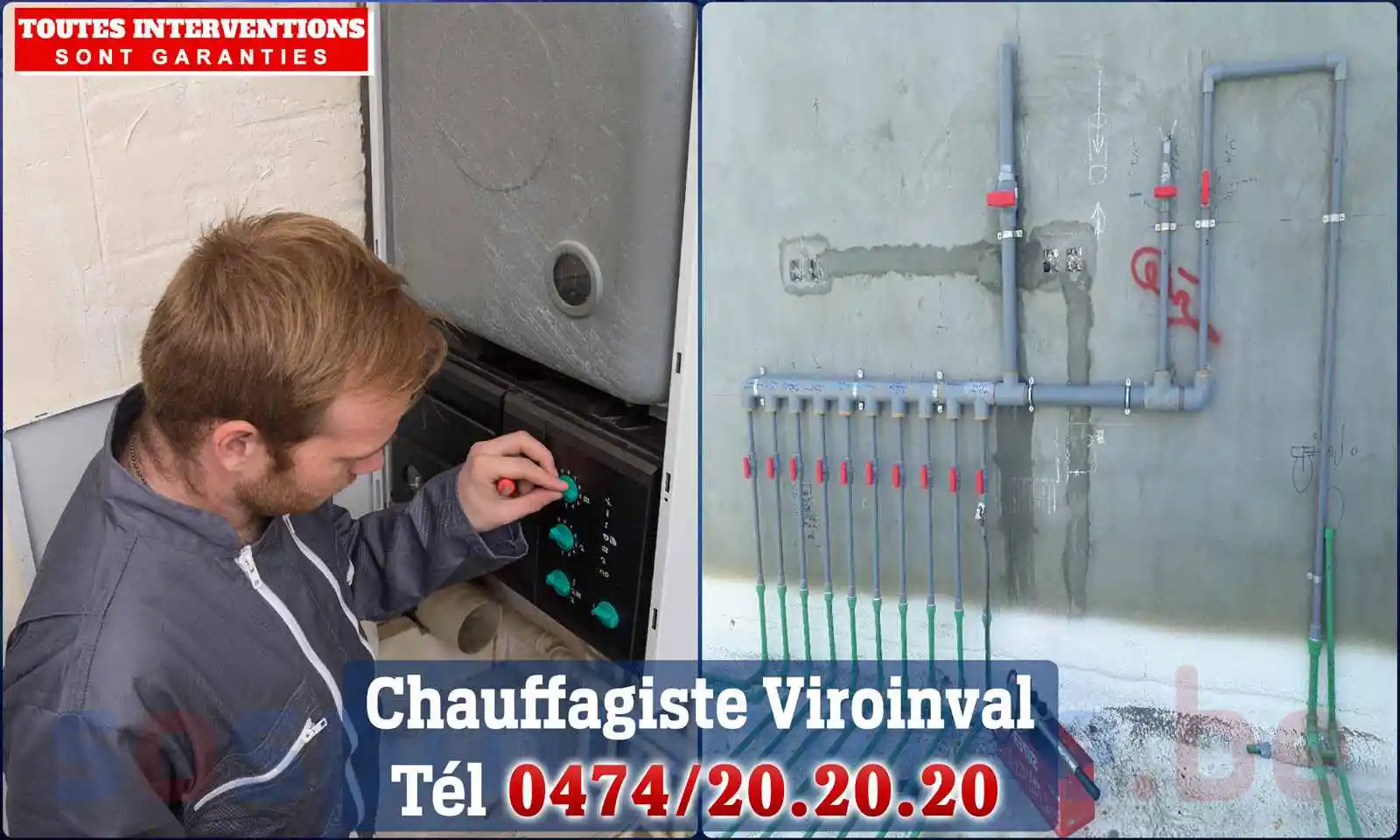 Chauffagiste agréé à Viroinval 5670