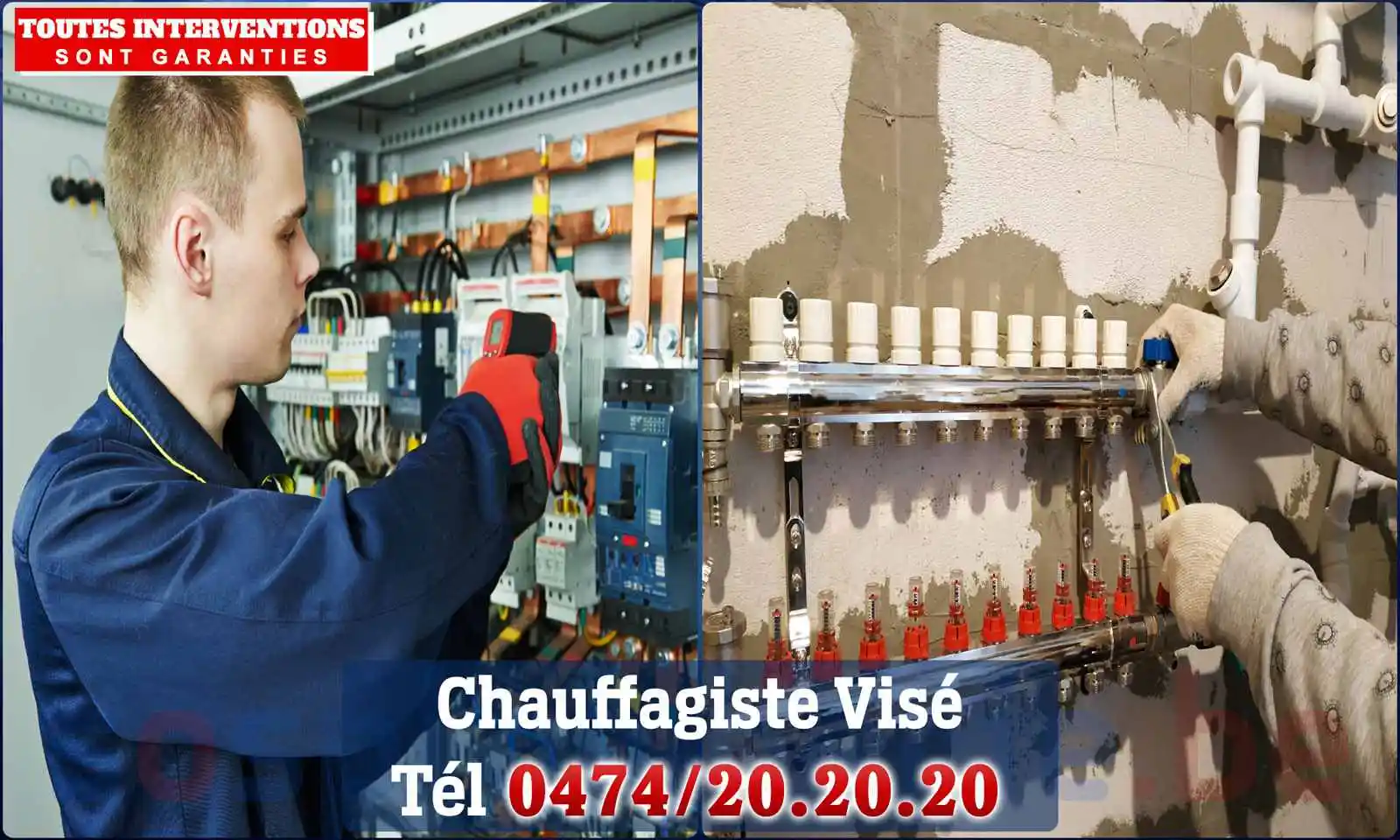 Chauffagiste agréé à Visé 4600