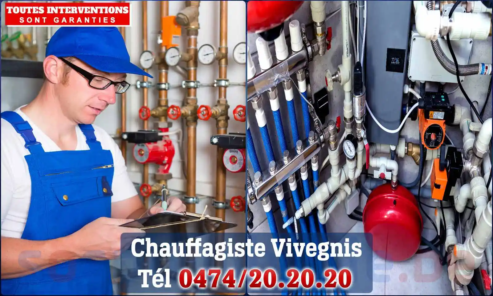 Chauffagiste agréé à Vivegnis 4683