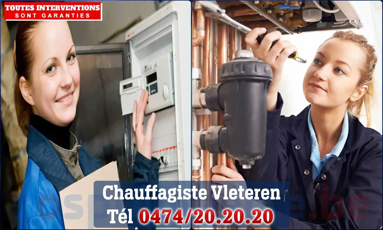 Chauffagiste agréé à Vleteren 8640